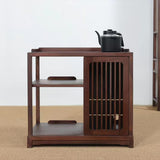 Boiling water cabinet tea cabinet rosewood living room mobile tea table coffee table tea table storage cabinet